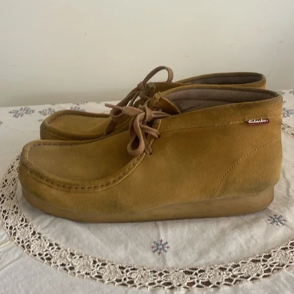 Clark’s chukka boots. Hard sole. Suede - Picture 3 of 5